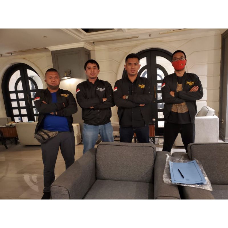 jaket bomber Angkatan Muda Sisingamangaraja (AMS)  XII