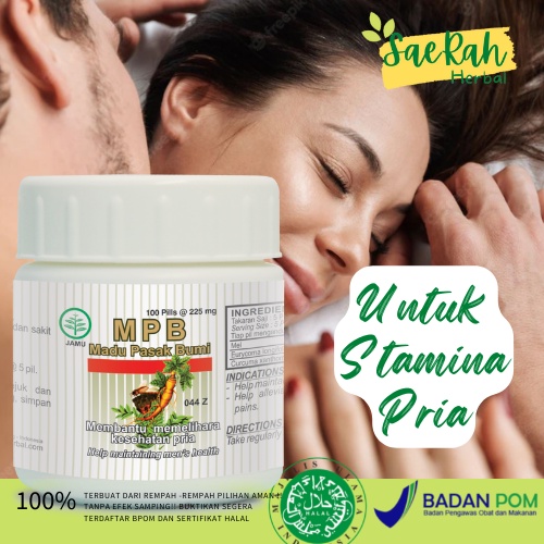 MPB (Madu Pasak Bumi ) 100 Pil - Menjaga Stamina Pria / Meningkatkan Vitalitas Pria / Untuk Pasutri 