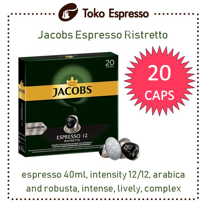 

PROMO Jacobs Coffee Capsules Kompatibel untuk Nespresso