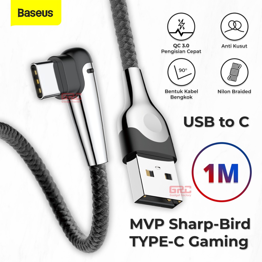 Baseus MVP Sharp-Bird USB Type-C Fast Charging Kabel Game