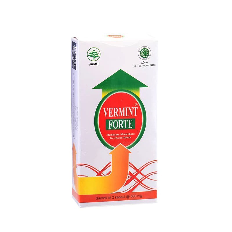 Vermint Forte/ Vermint Obat Demam  Isi 30 Kapsul