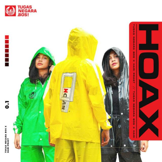 Jas Hujan Tugas Negara Bos x Hari Prast Hoax