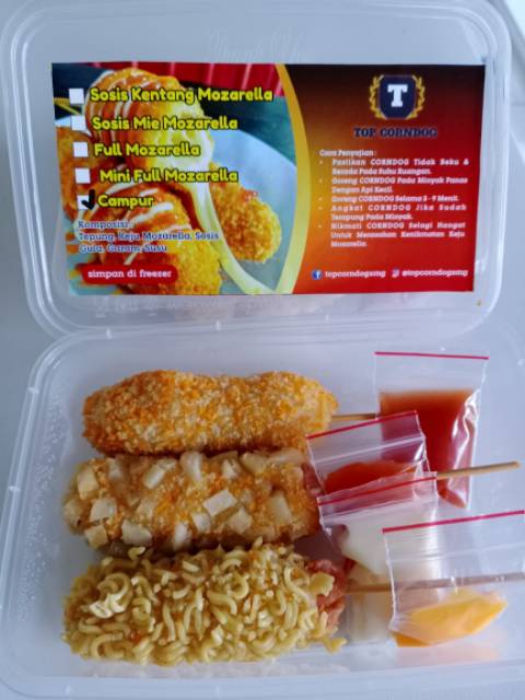 

Sosis Kentang Mozarella/Sosis Mie Mozarella/Full Mozarella