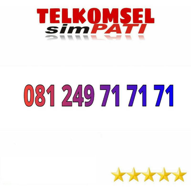 Telkomsel simpati cantik 717171