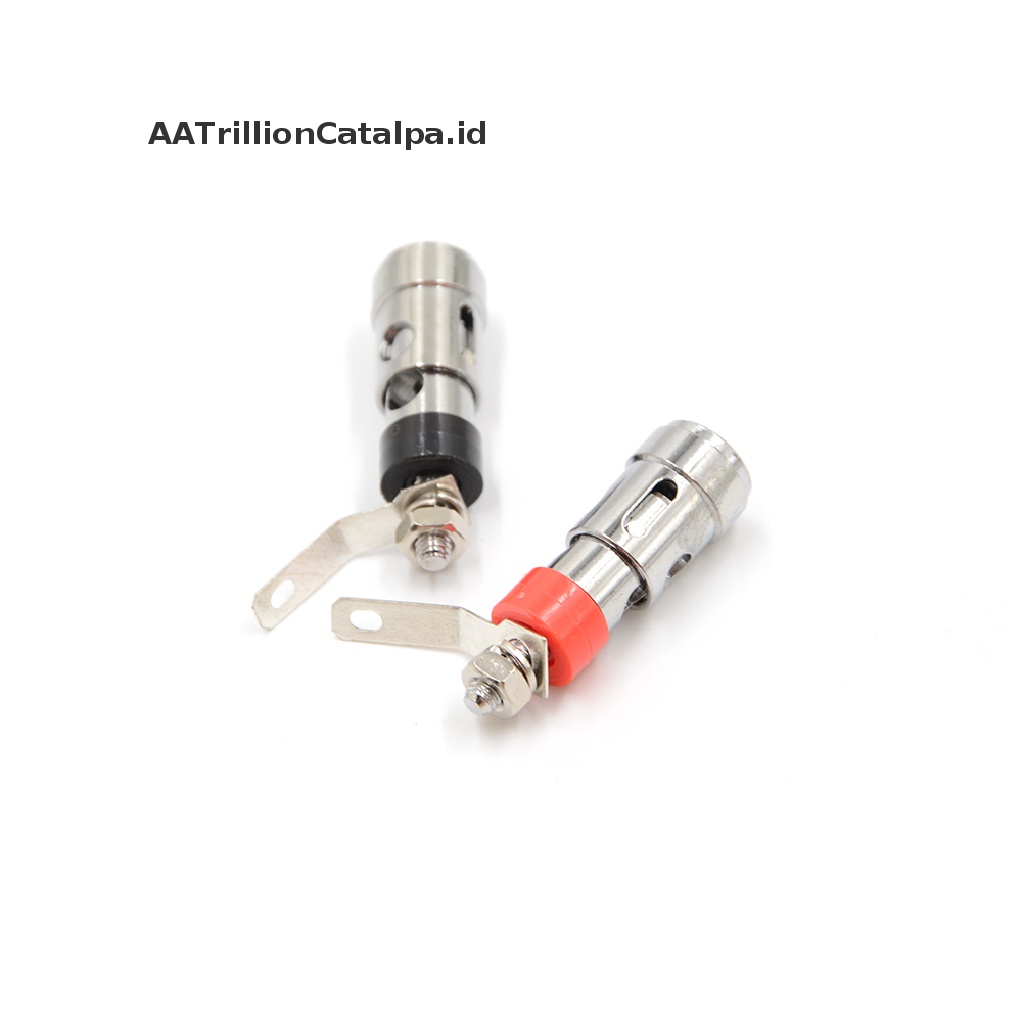 2 Pcs Terminal Binding Post Speaker Audio Amp Lapis