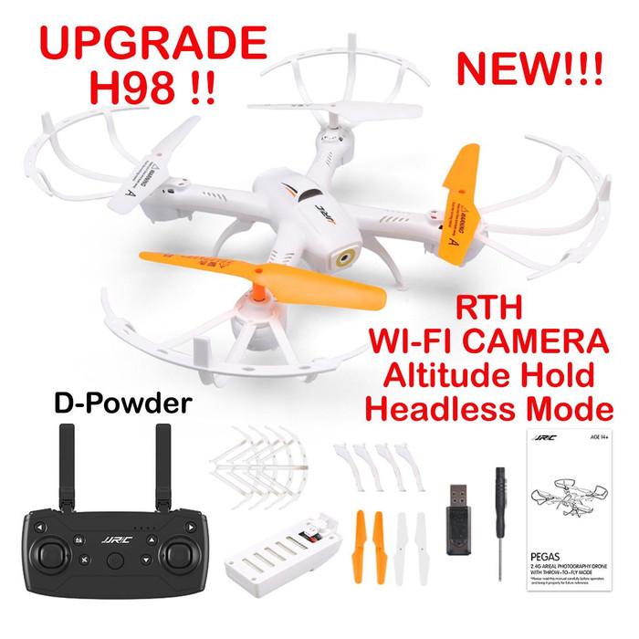 Drone JJRC H98 murah Camera 420P kamera + slot Memory Card
