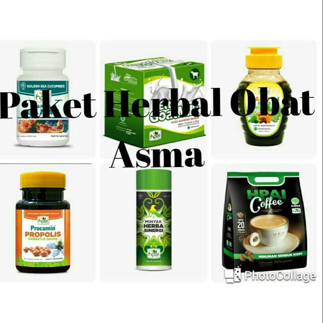 Paket Obat Herbal Asma Hpai Shopee Indonesia