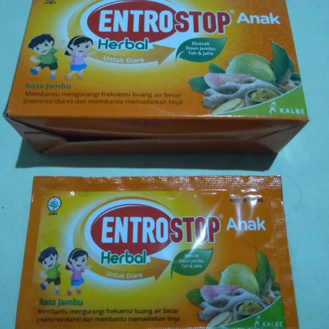 

ENTROSTOP herbal anak rasa jambu