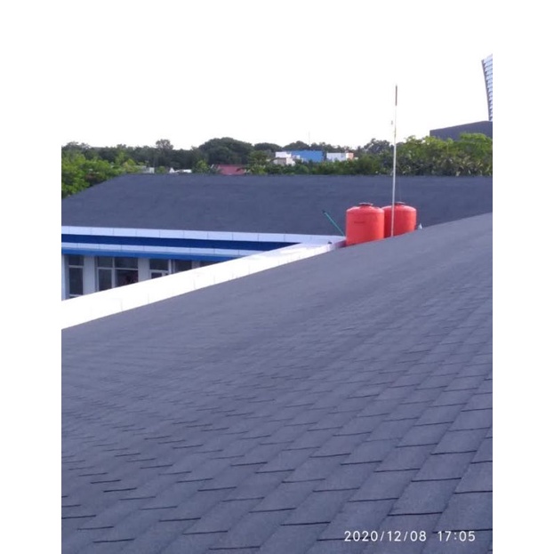 atap genteng aspal betumen