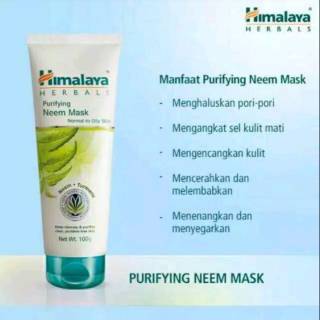 Paket Perawatan Kulit Berjerawat Himalaya Purifying Neem Series 50ml Shopee Indonesia