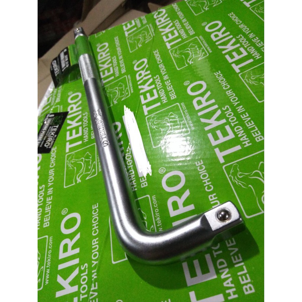 TEKIRO Gagang kunci shock L 1/2" x 10" Panjang gagang shock tekiro gagang sok sock shok sok