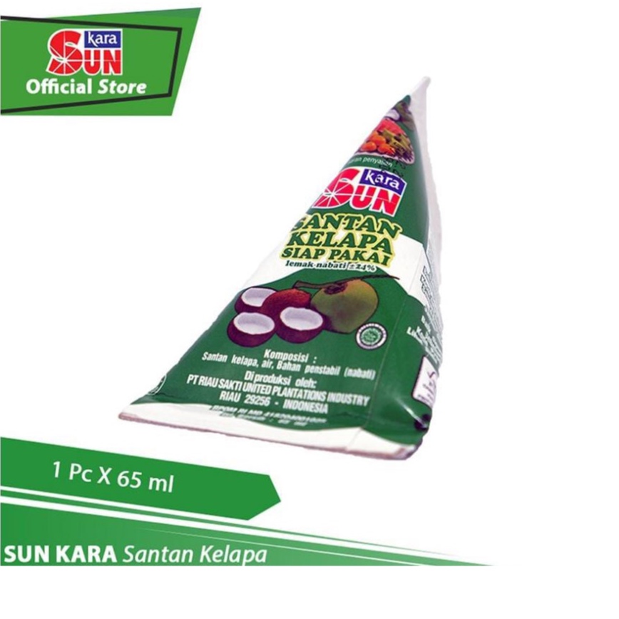 

SUN KARA SANTAN KELAPA 65ML ISI 5PCS 10PCS