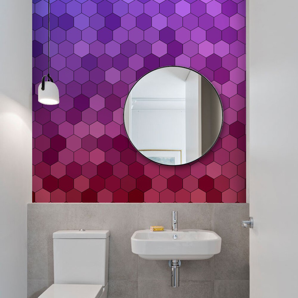 ST - Stiker Tegel / Sticker Lantai / Keramik Dinding Kamar Mandi No.10