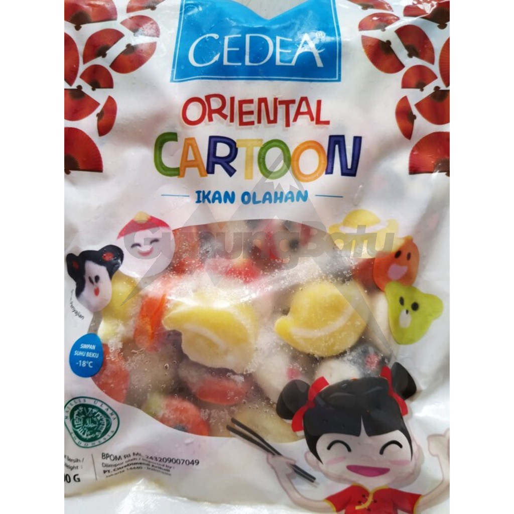 

CEDEA ORIENTAL CARTOON RASA IKAN 500 GRAM UNTUK STEAMBOAT
