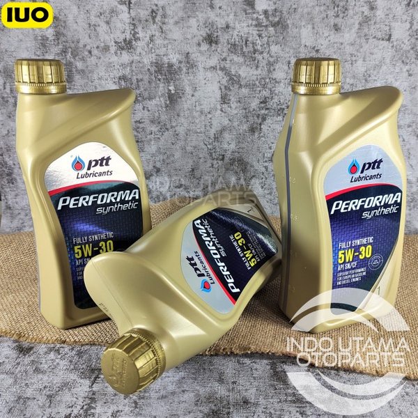 Oli Bensin 5W30 PTT Lubricants Performa Fully Synthetic API SN/CF 1L