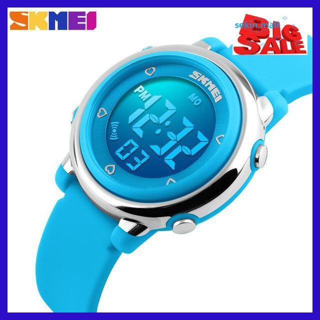 D6Dg5T7- Jam Tangan Anak Keren/ Jam Skmei 1100 Blue/ Water Resistant 30M T80Yk675-