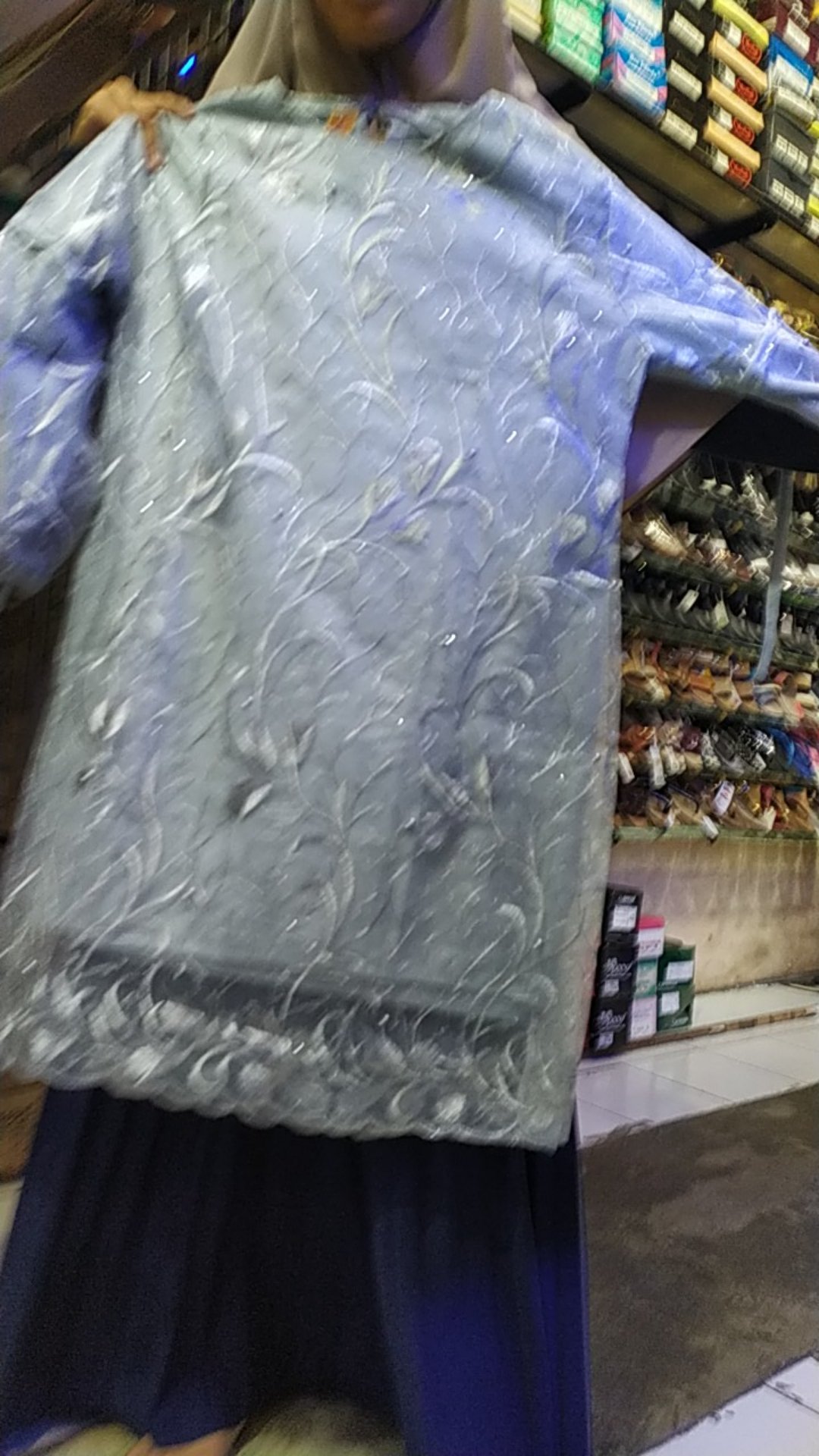 Ada Anak - Shopashop Solo Batik Kebaya Couple Carisa Selendang Brukat Tille Mutiara