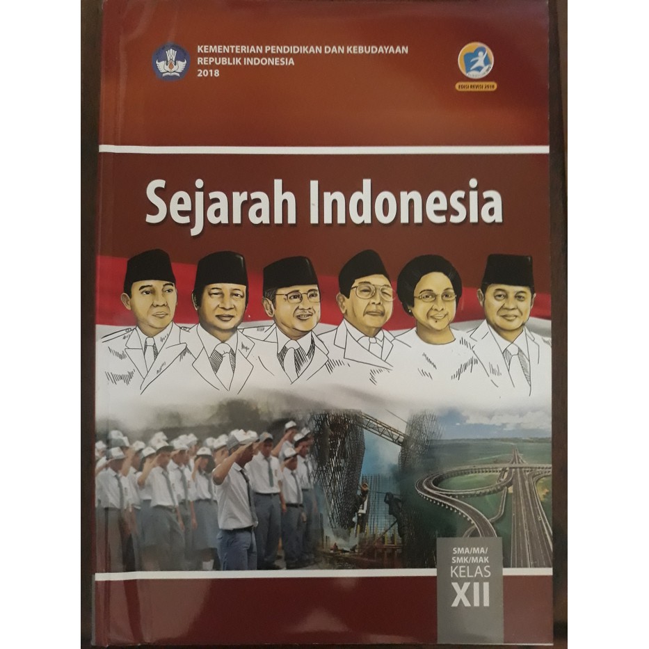 Jual BUKU SEJARAH INDONESIA UNTUK SMA/MA KELAS XII K13 REVISI 2018 ...