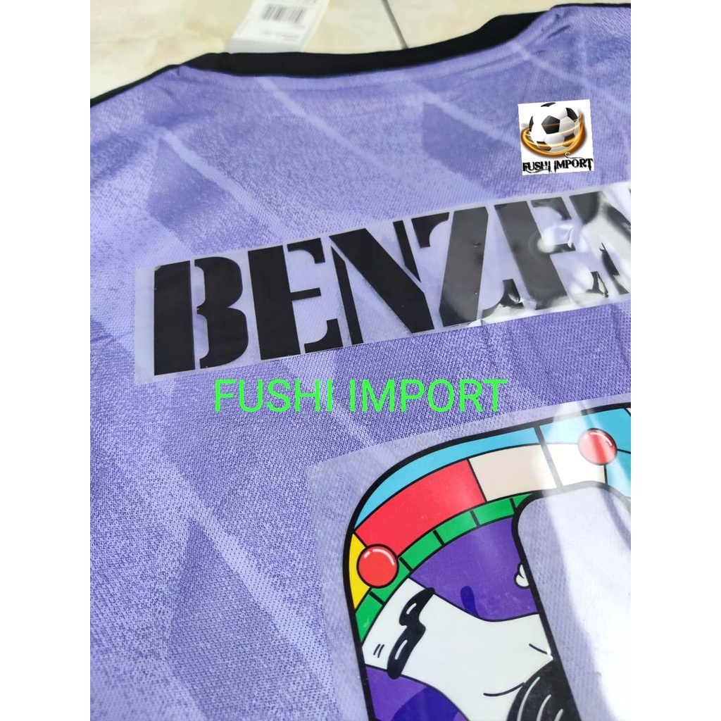 Jersey Baju Bola Madrid Away 2022 2023 + Nameset Special Grade Ori