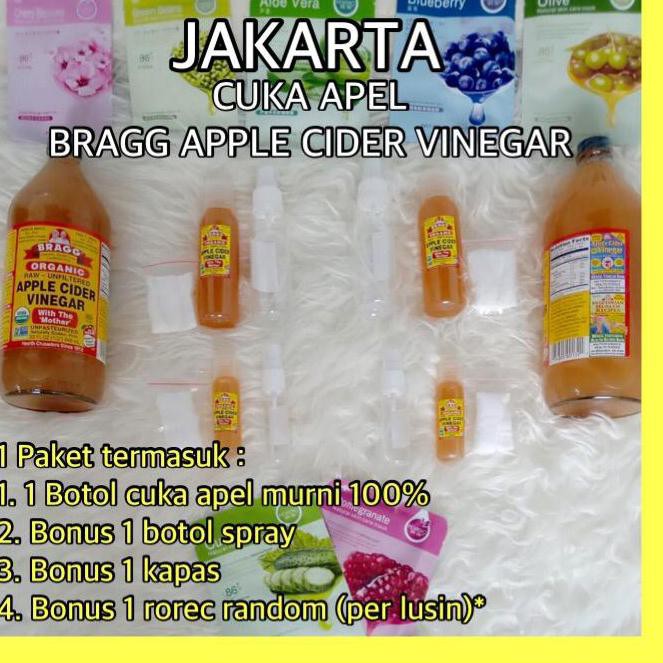 

Dikirim Hari ini TERLARIS CUKA APEL MURNI 100% BRAGG 30 ML KHUSUS 1 KG 23 PCS