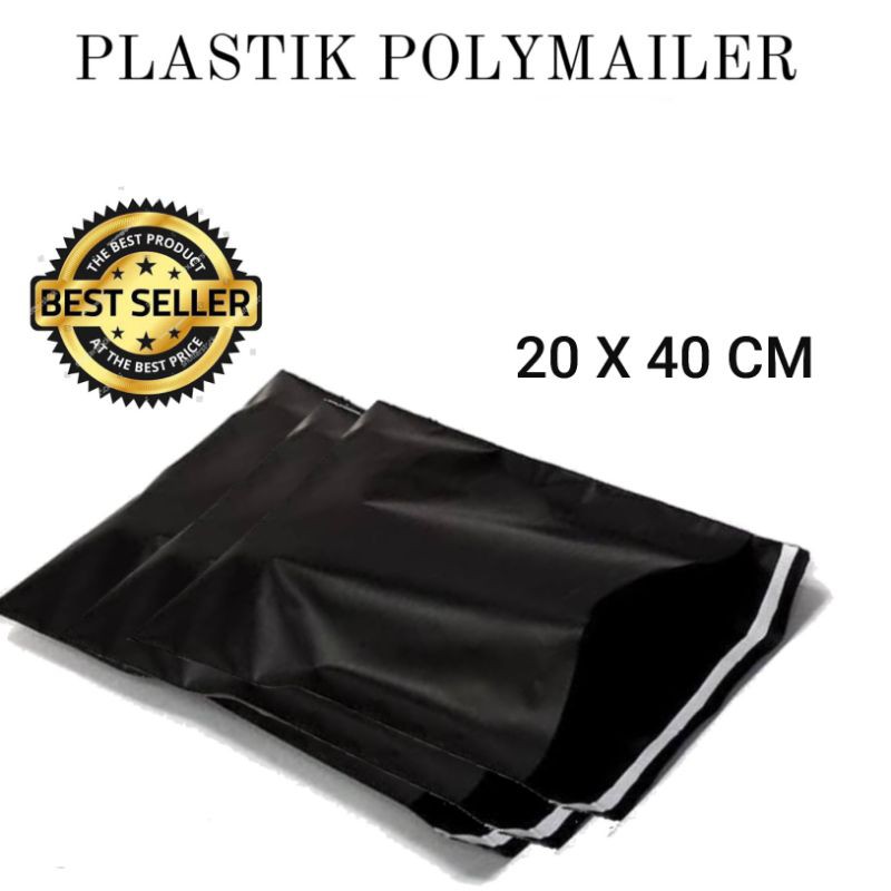 

Plastik Packing Polymailer 20x40 perekat kuat- minim isolasi/Packing Online shop/Plastik baju masker