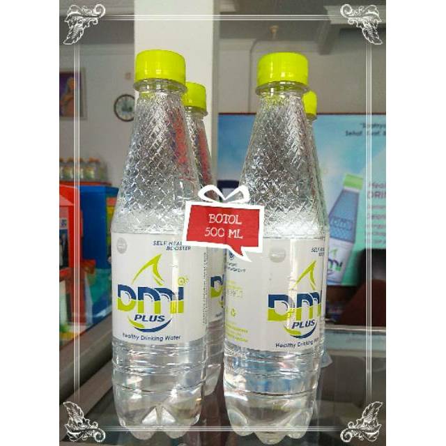 DMI PLUS ION WATER AIR MINUM 500 ml PLATINUM ENERGY WATER HEXAGONAL ANTI OKSIDAN OKSIGEN ALKALIN