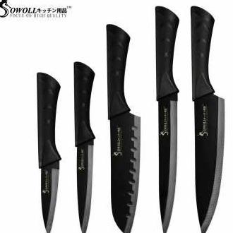 

Set Pisau Dapur Kitchen Knives Stainless Steel 5 Pcs - Dsw-058 Sowoll Omasfikproject24