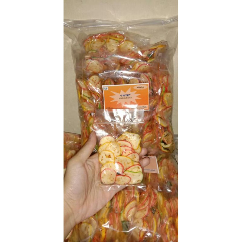 

1 pack isi 20 bungkus / seblak kriuk pedas