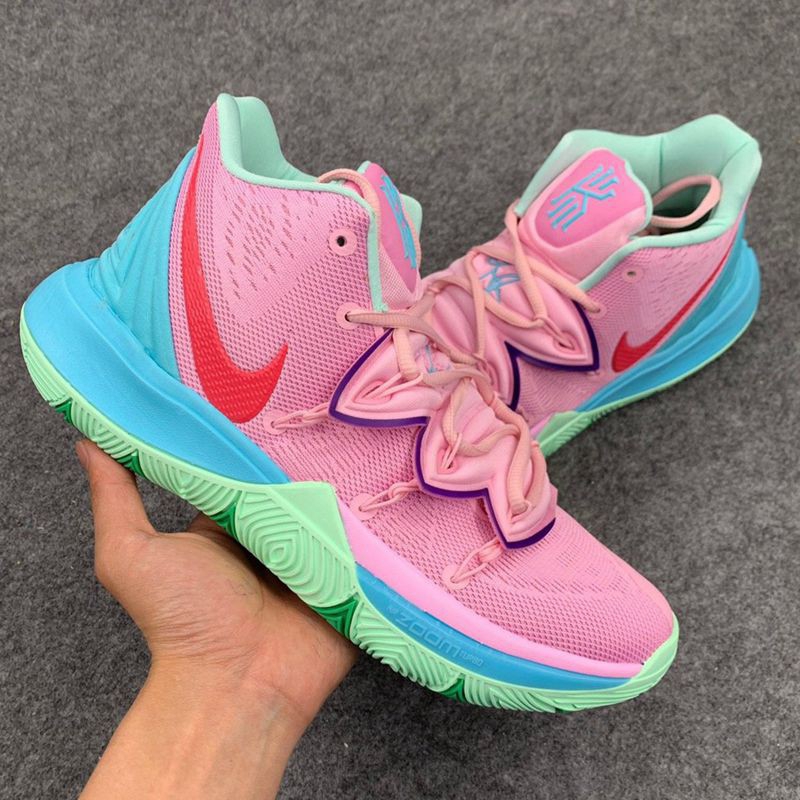 Sepatu Nike Kyrie 5 x Spongebob Pineapple House Shopee