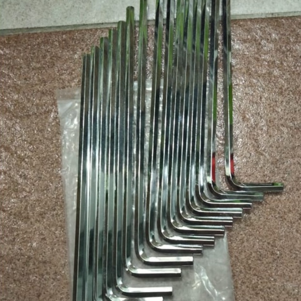 TEKIRO ECERAN Kunci L PANJANG 5MM Hex key long size 5 MM ORIGINAL (HARGA PER BIJI)