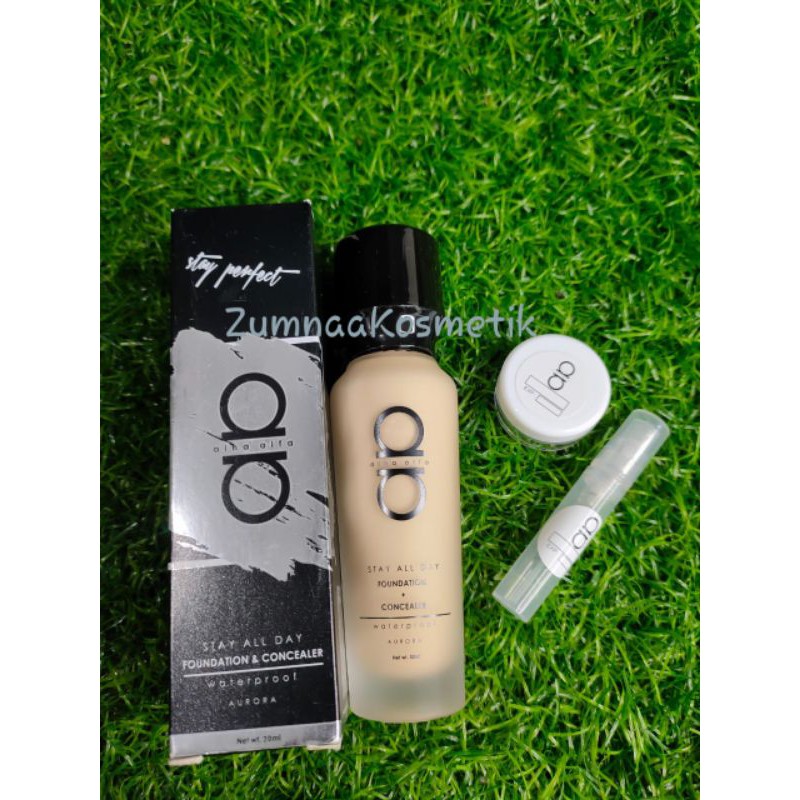 Alha Alfa Foundation Concealer Share in Jar