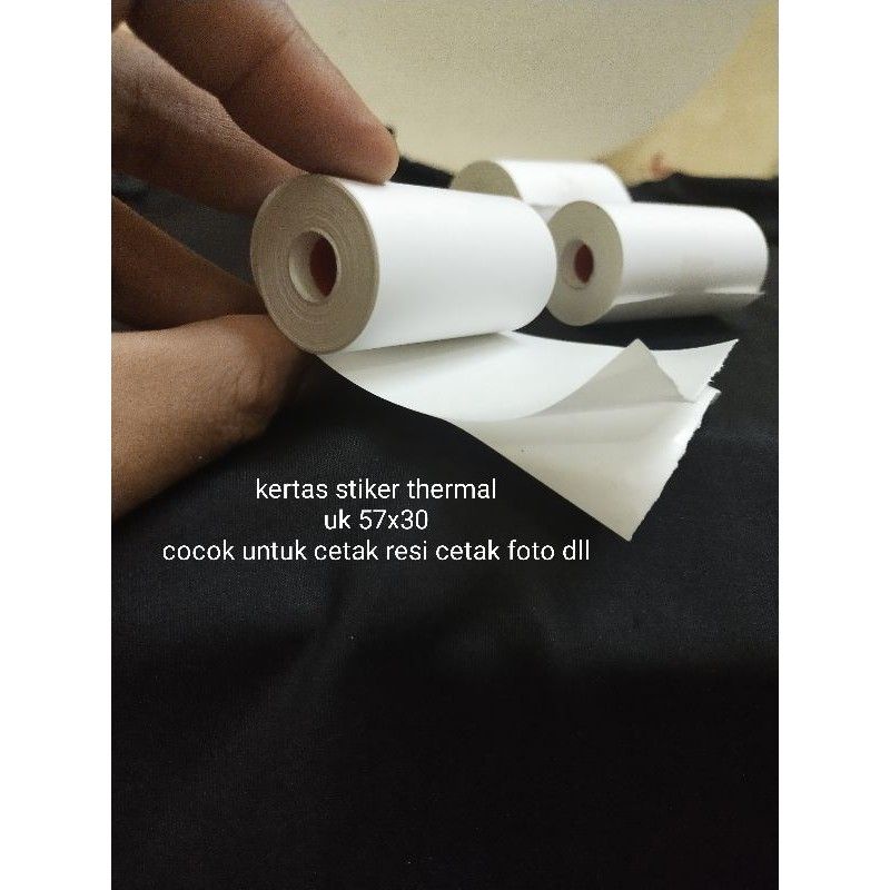 

Kertas Stiker Thermal 57x30/58x30