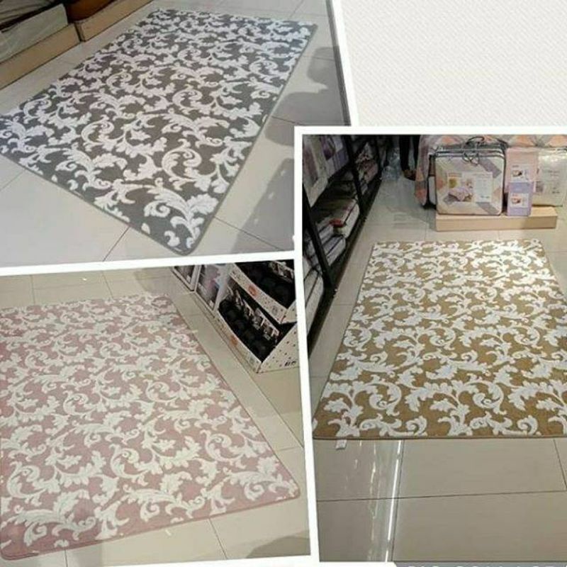 RECTANGLE JACQUARD CARPET INFORMA / KARPET BULU MURAH / KARPET SHABBY