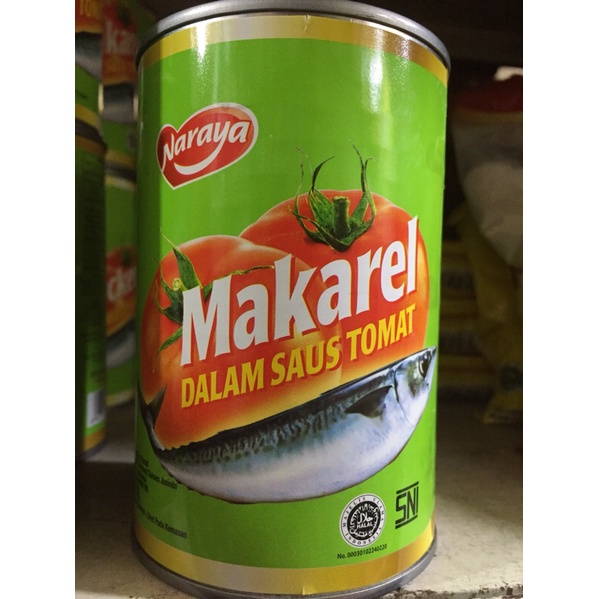 

Sarden Makarel Naraya 425gr