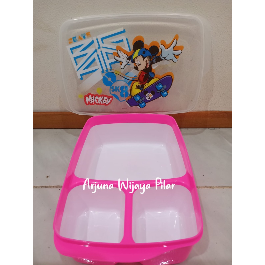 Lunch box Gunma Charakter Sekat 3 Gambar Calista - Tempat Makanan