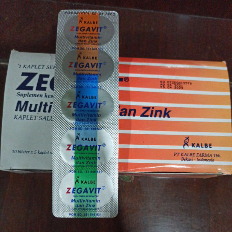 Zegavit per Strip vitamin Covid