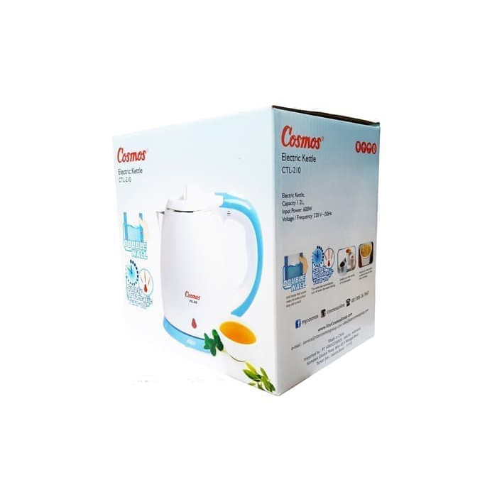 ELECTRIC KETTLE CTL-210 COSMOS / KETLE PEMANAS / TEKO PEMANAS / TEKO LISTRIK