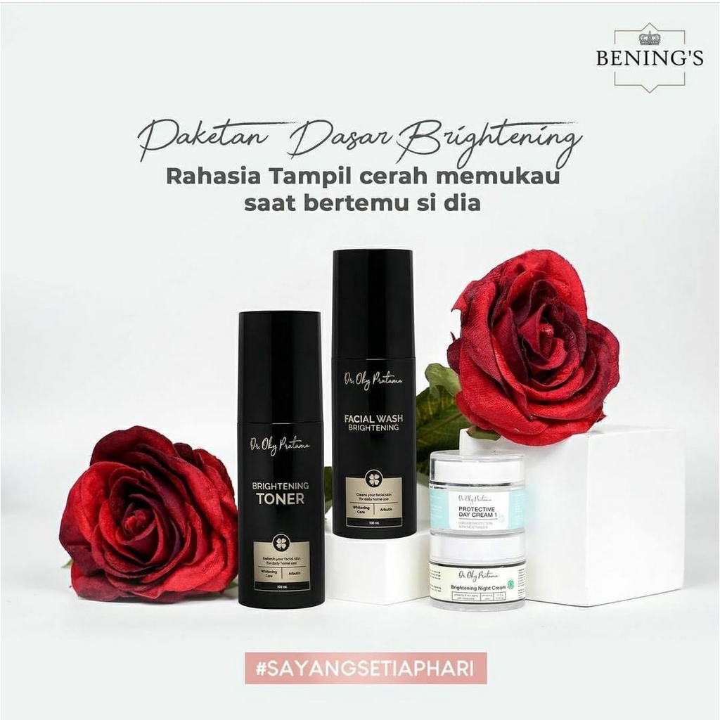 Bening's Promo Brightening Skincare ( okyslim trial )| Paketan Pencerah dan Glowing-2