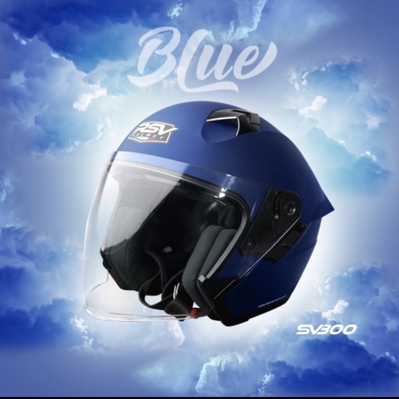 RSV SV300 BLUE DOFF DOUBLE VISOR