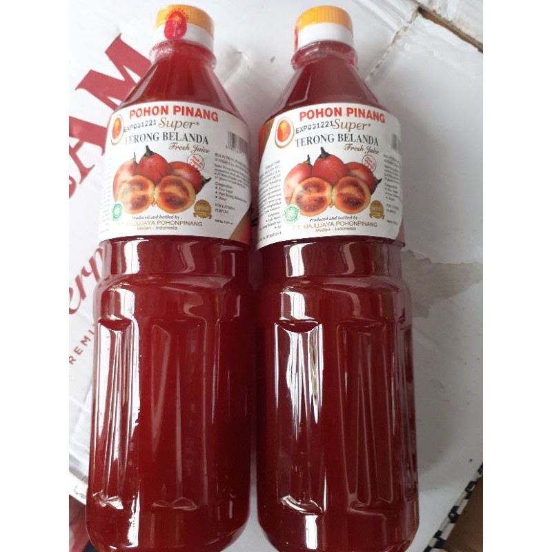 

SIRUP TERONG BELANDA 1 Ltr