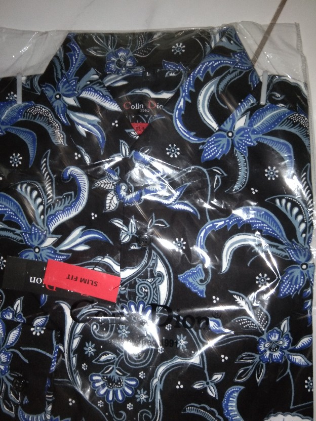 Batik Pria Kemeja Batik Slimfit Batik Solo Lbl 1221