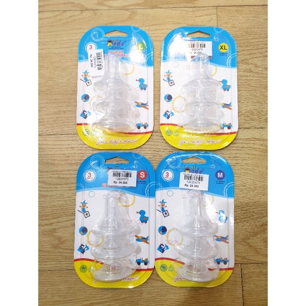 DODO NIPPLE BLIXTER ISI 3 pcs