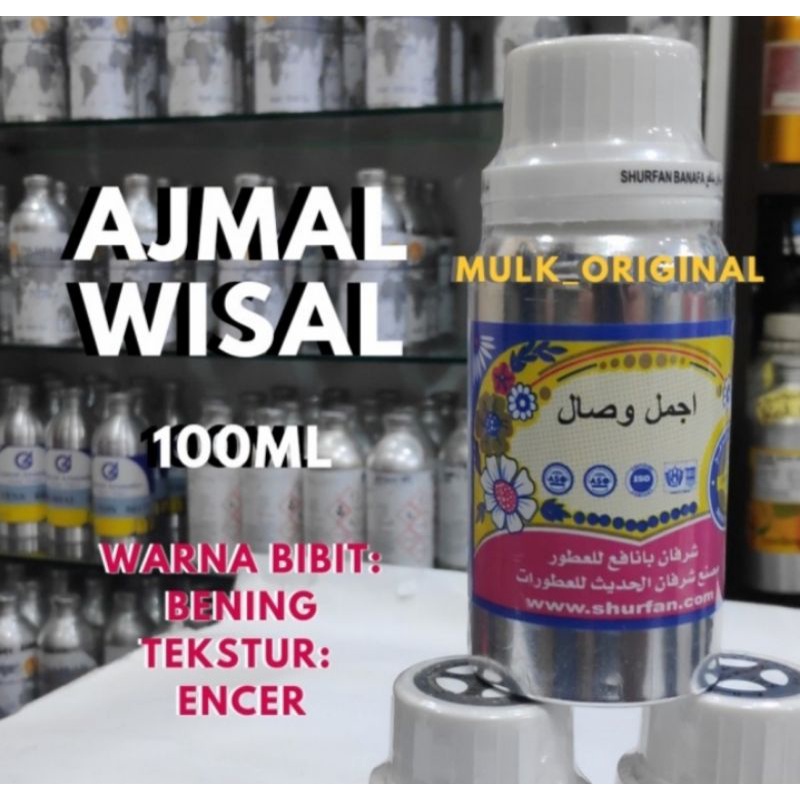 Parfume Ajmal Wisol Ajmal Wishal, Ajmal Wesal,Raudhoh Shurfan 100Ml