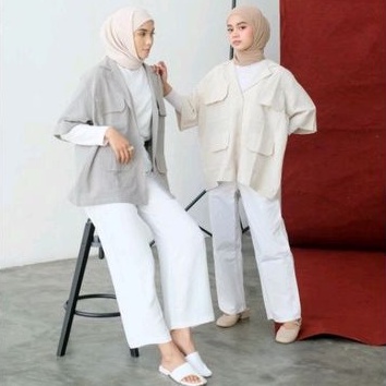 Eveseitch - Theo Shirt - Kemeja Wanita Oversize