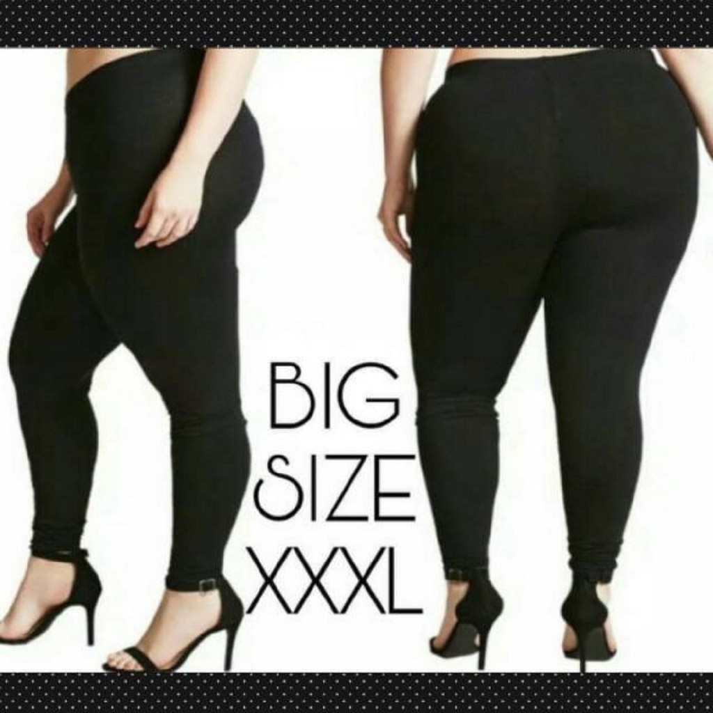 Legging SUPER JUMBO Import  LEJING PANJGAN XXXL BISA SAMPAI 120 KG