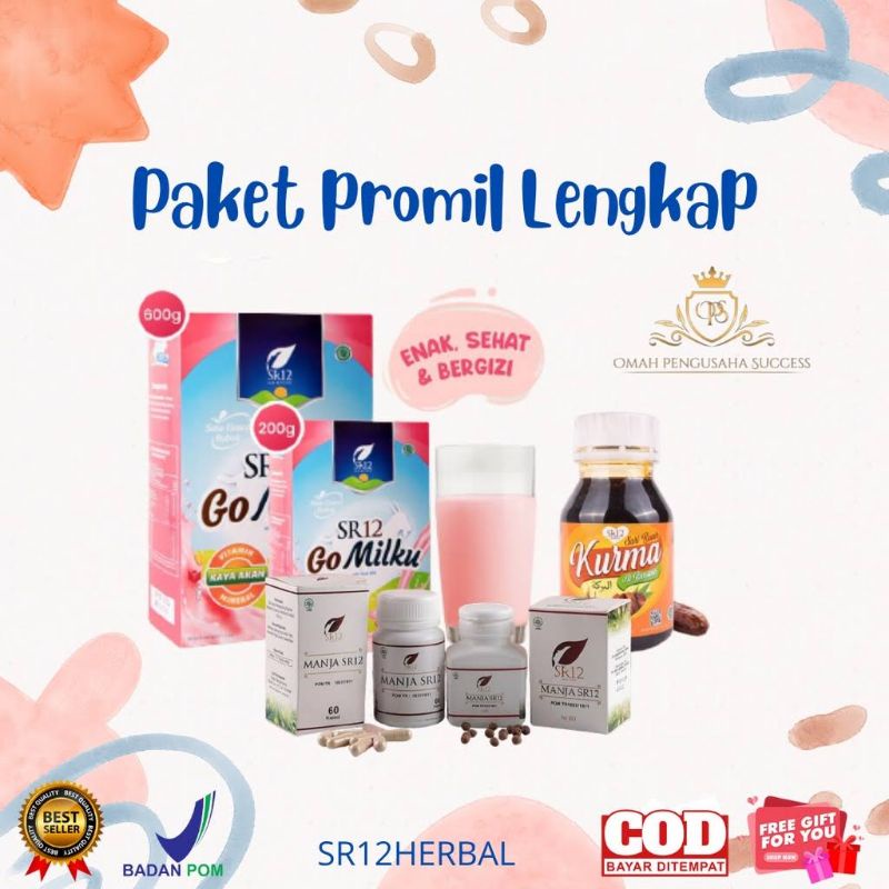 Paket Promil Lengkap SR12 / Promil SR12