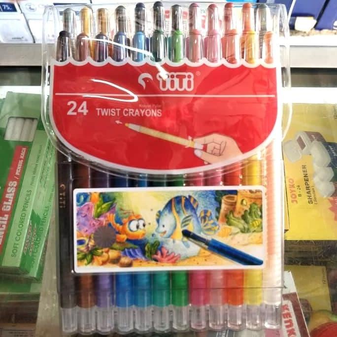 

Krayon Putar Titi 24 Warna-Krayon Titi Puta
