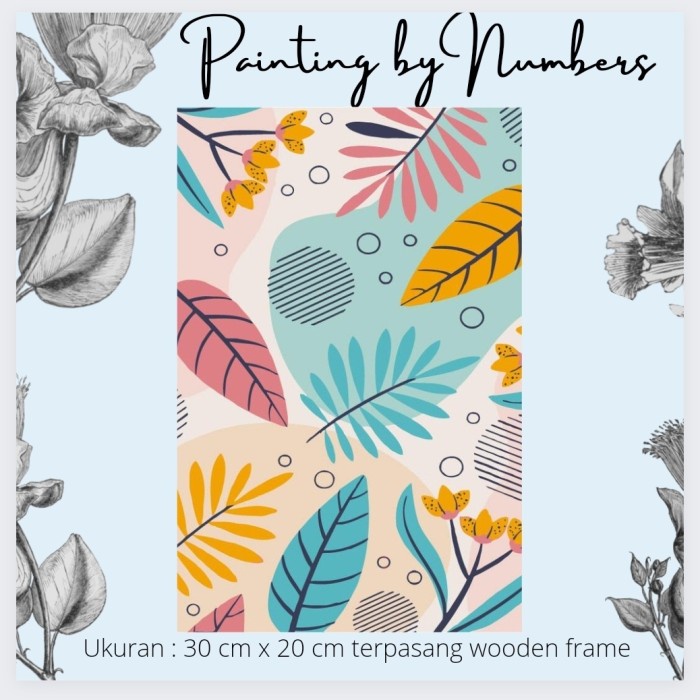

Produk Terbaru Diy Painting By Number 30X20 Kerajinan Tangan - Naturaleaves