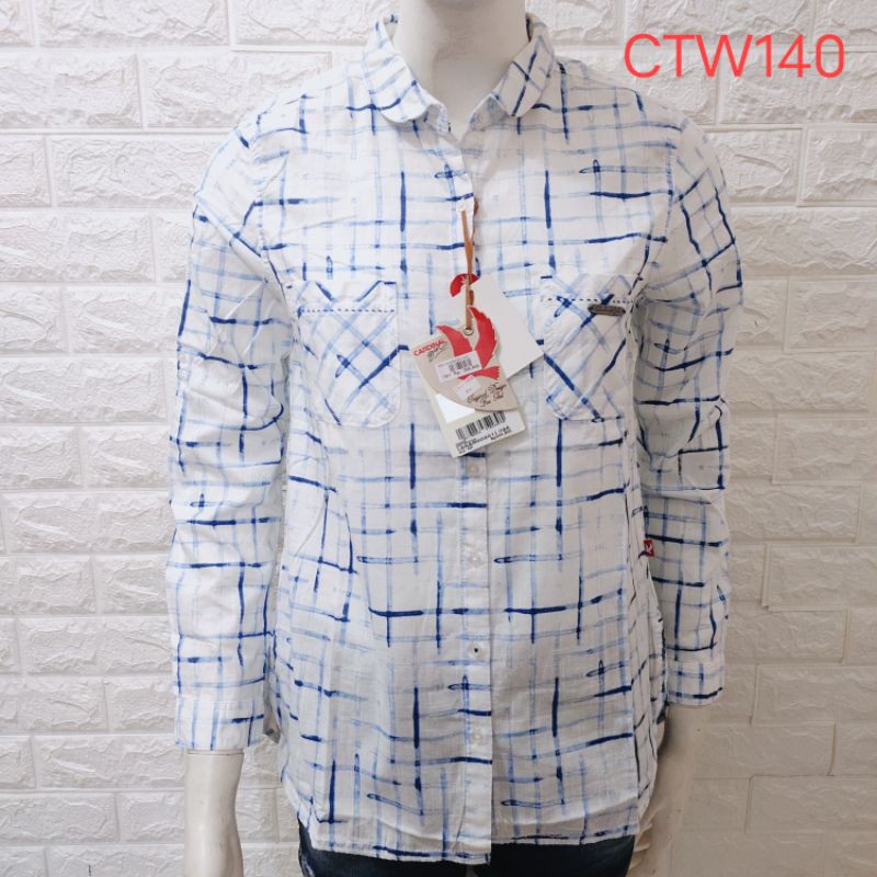 CARDINAL KEMEJA WANITA CTW137 CTW138 CTW139 CTW140 CTW141 CTW143 CTW144 CTW145 CTW146-4