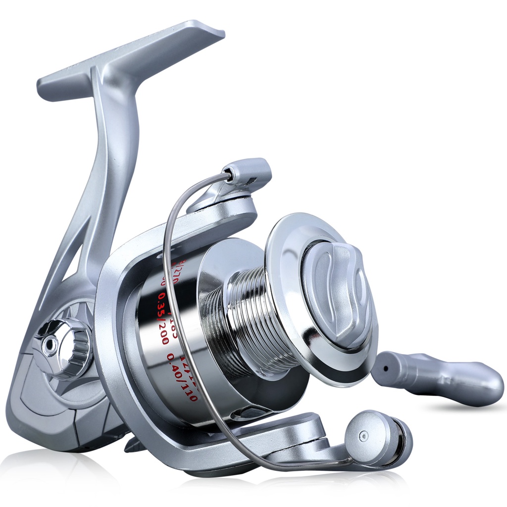 Ultralight Hard Reel 6 BB 5.2:1 Gear Ratio Kecepatan Tinggi Joran Gulungan Pancing Alat Memancing Gulungan reel Pancing